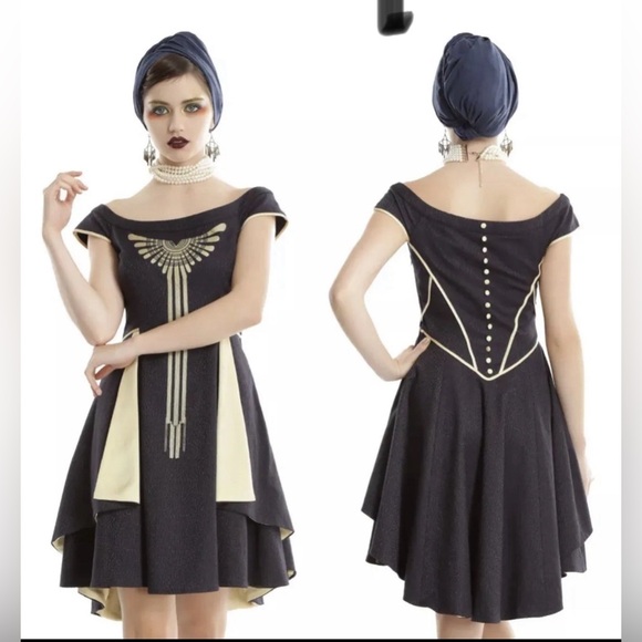 Hot Topic Fantastic Beasts And Where To Find Them Seraphina Cosplay Dress - Picture 1 of 10